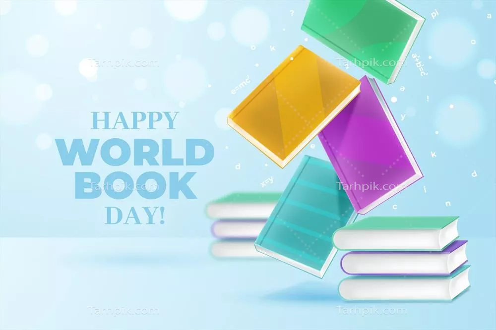 وکتور کتاب روز جهانی: تصاویر واقعگرایانه و جذاب برای الهامیابی