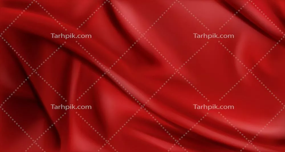 پسزمینه پارچه ساتن قرمز تا شده - بافت لوکس و با کیفیت به صورت وکتور