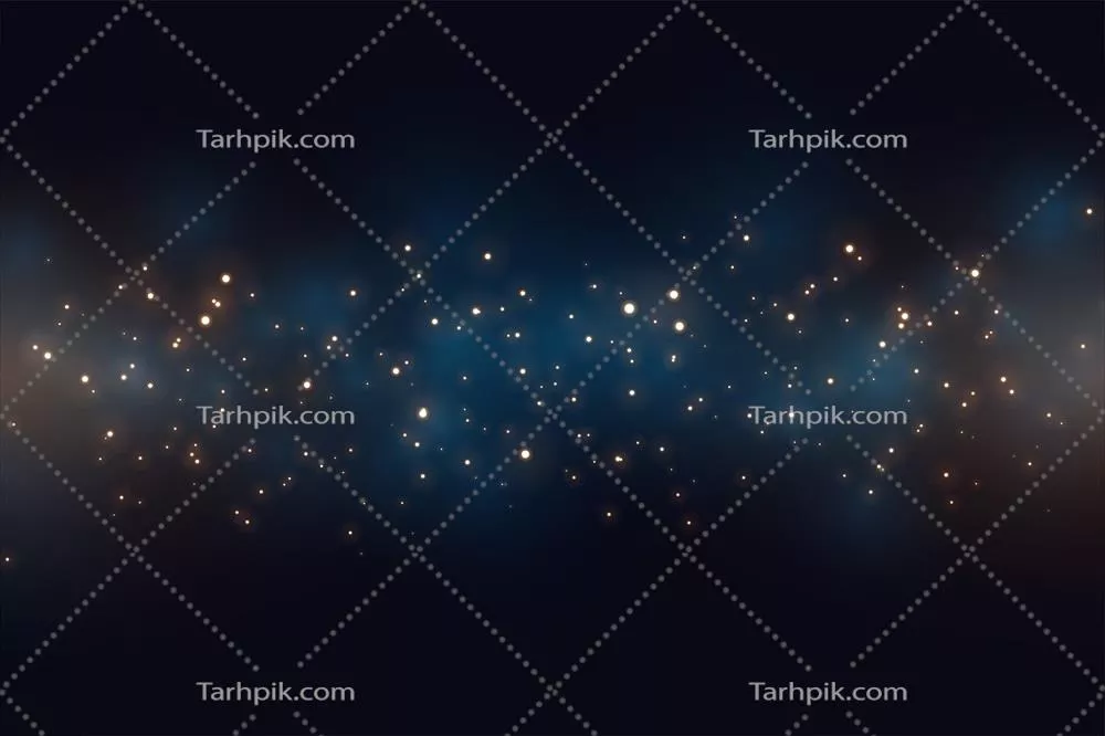 وکتور طرح برداری آبی سلطنتی با تأثیرات نوری و درخشان