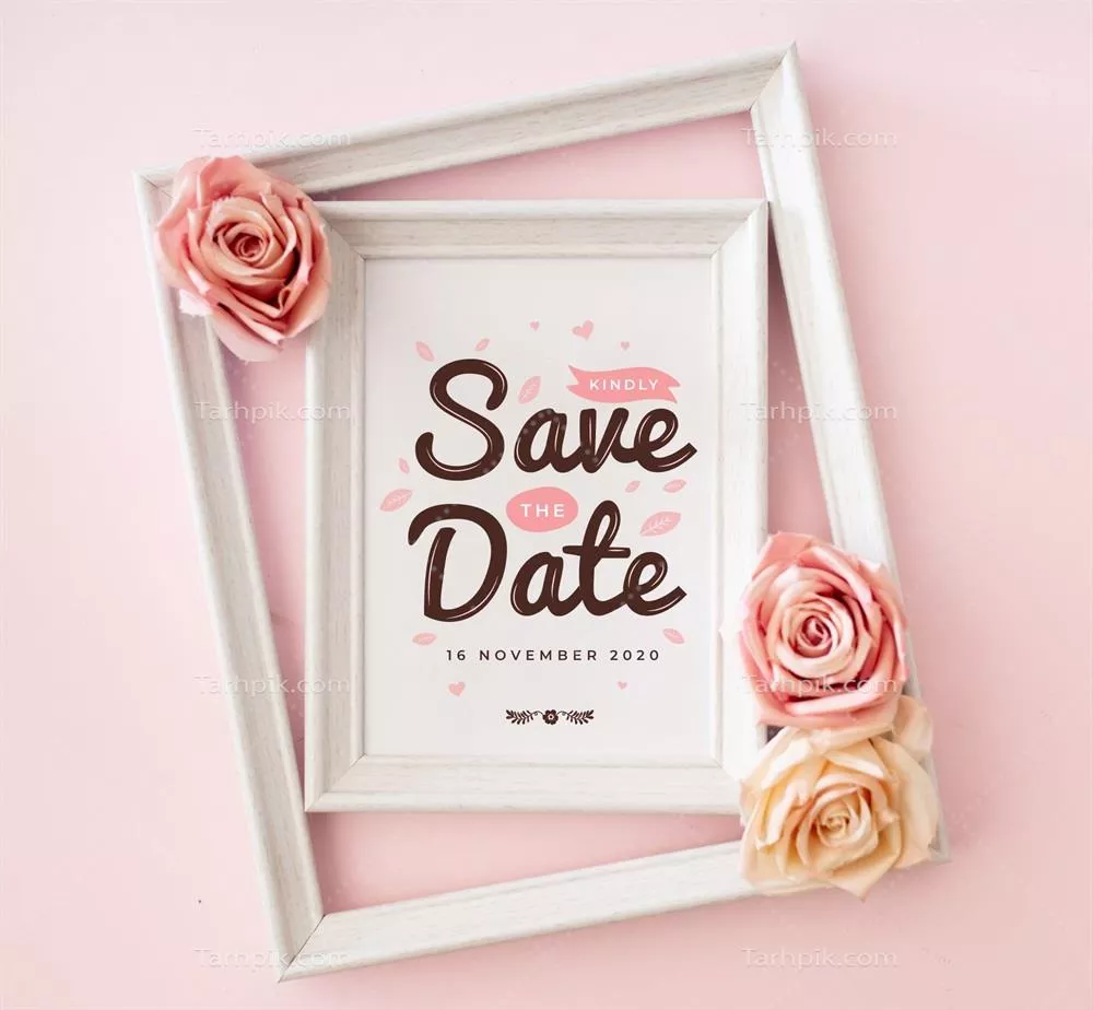 طراحی حروف تزئینی برای یادداشتهای تاریخ در قالب وکتور