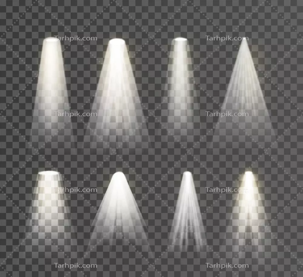 مجموعه وکتورهای نورپردازی صحنه برای طراحی دقیق و خلاقانه