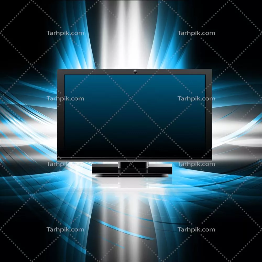 پسزمینه مدرن صفحه نمایش - وکتور با طراحی خلاقانه و جذاب