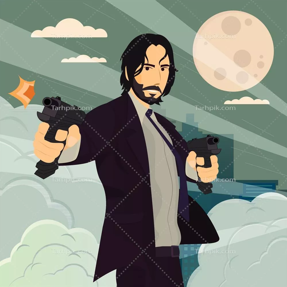 وکتور جاسوس مخفی با قبضه سلاح در شهر: زندگی پر از خطر و معماها