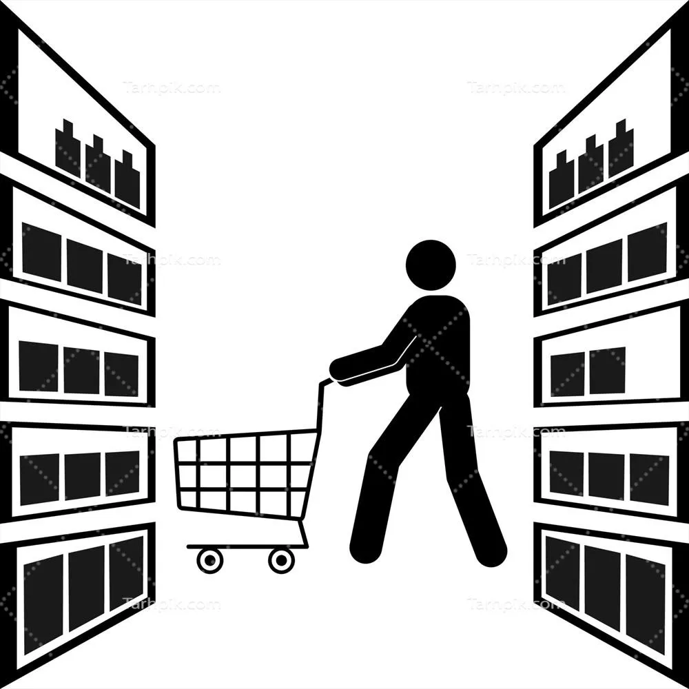 وکتور خرید آنلاین: تجربه خرید بدون صف در عصر دیجیتال با تحویل سریع بسته‌ها