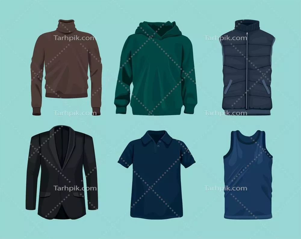 وکتور شیک‌ترین لباس‌ها برای پوشش شش فصل مختلف