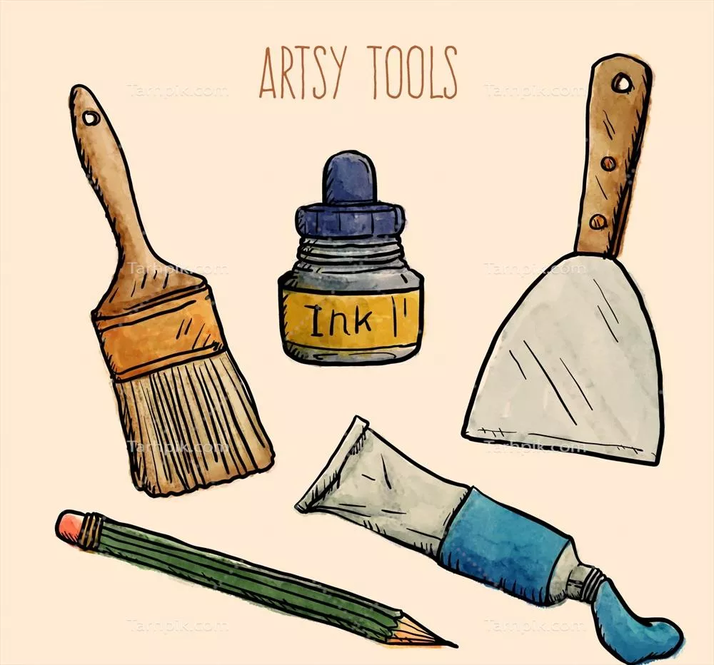 طراحی‌های هنری با ابزارهای وکتور: خلق آثار خلاقانه