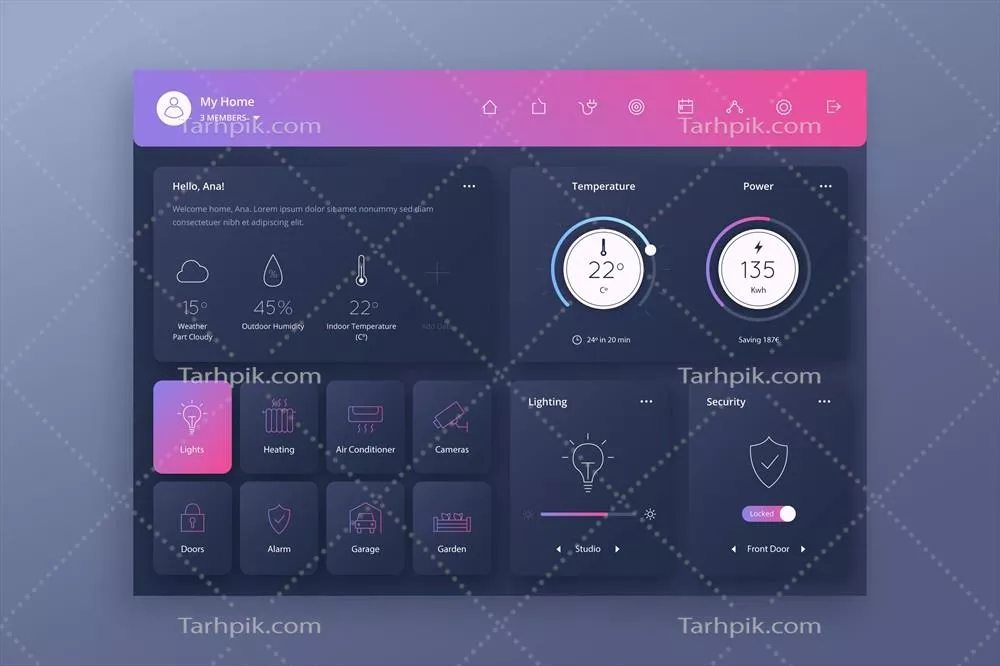 وکتور مدیریت هوشمند منزل: راهی برای بهینه‌سازی و راحتی زندگی روزمره