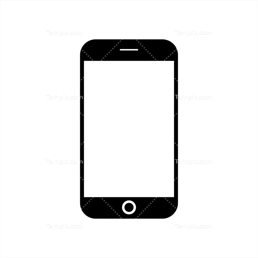 طراحی آیکون گوشی هوشمند: نماد موبایل در وکتور با کیفیت بالا