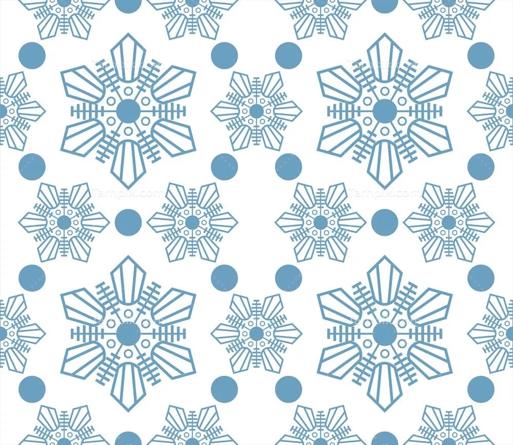 الگو وکتور طراحی الگوی برف برای استفاده در پروژههای گرافیکی