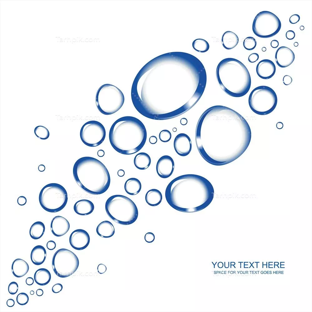 طراحی وکتور حباب صابون با جزئیات زیبا و جذاب