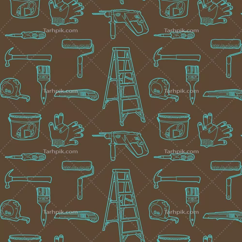 وکتور الگو براق و بدون درز ابزارهای تعمیرات خانگی با کیفیت بالا