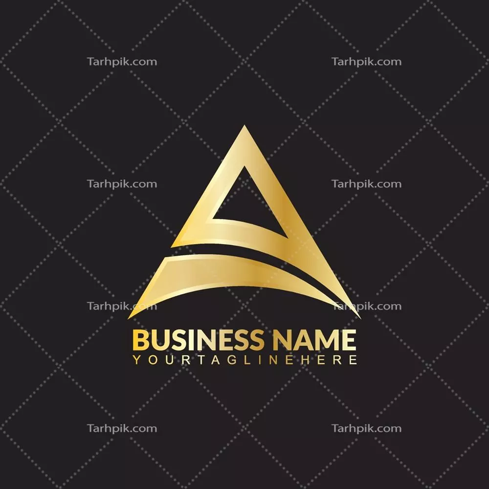 وکتور لوگوی مثلثی با طراحی مدرن و جذاب برای استفاده در پروژهها