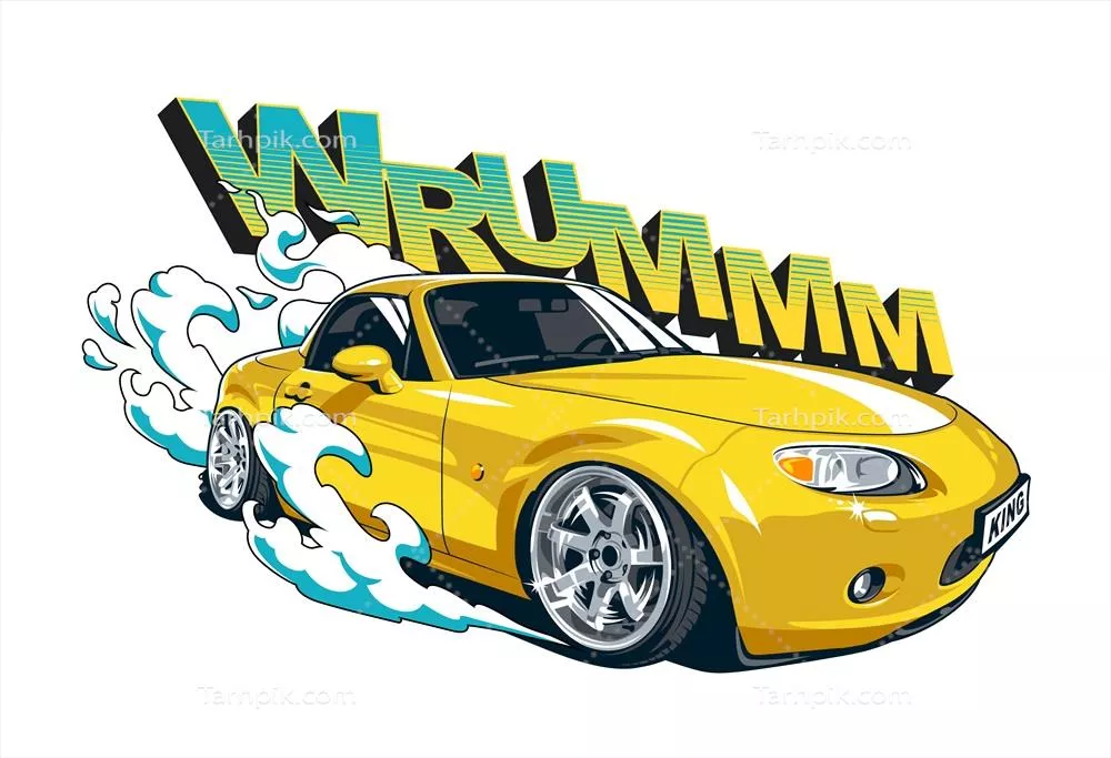 طراحی استیکر مسابقات شهری - وکتور (نسخه 2)