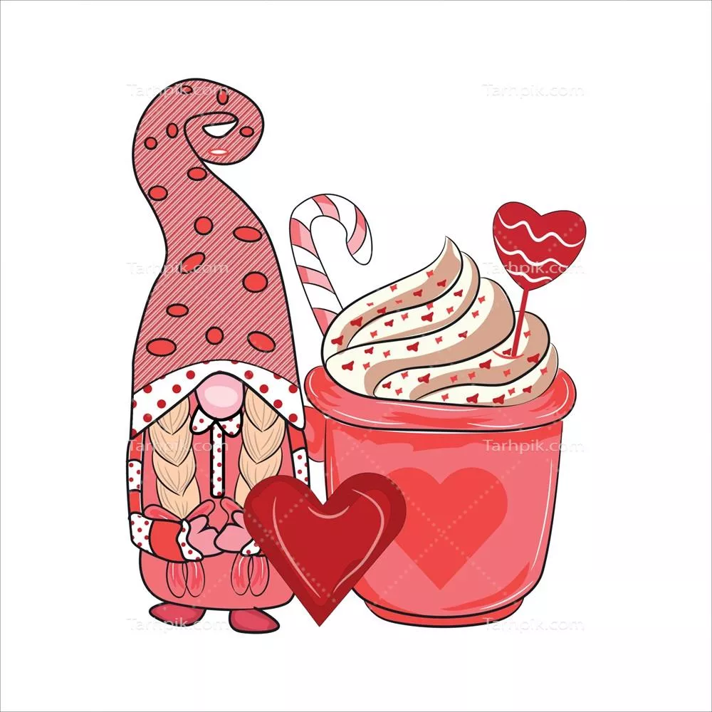 وکتور طرح های جذاب ولنتاین برای چاپ روی تیشرت و سایر اقلام چاپی