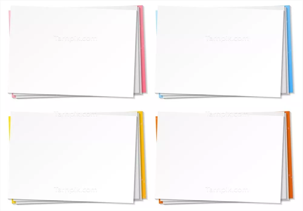 وکتور طراحی الگوی یادداشت روی کاغذ شفاف برای استفادههای مختلف