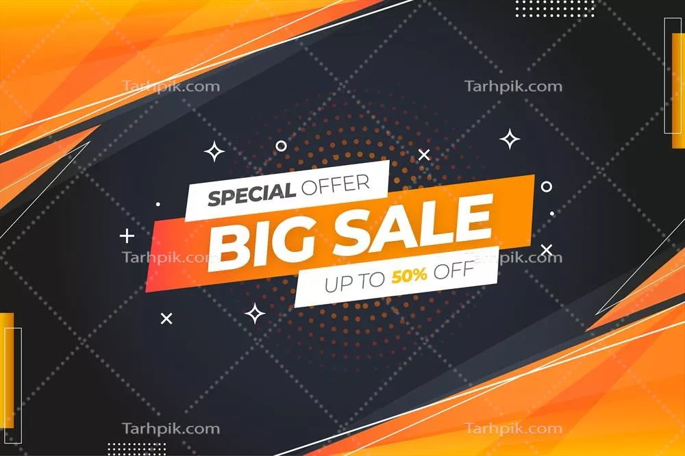 طرح وکتور پسزمینه ویژه تخفیفهای بزرگ فروش