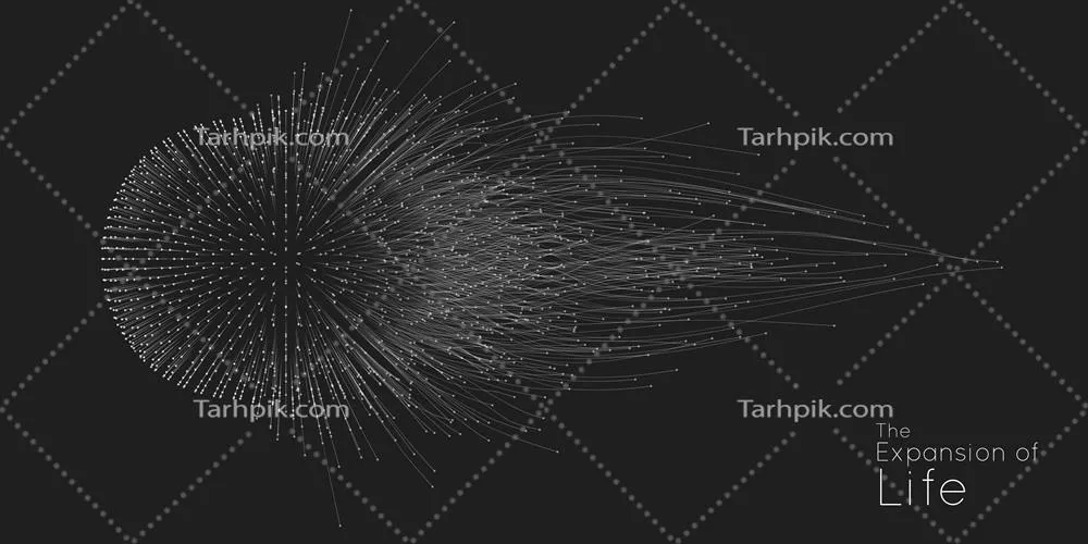 پسزمینه وکتوری انفجار کروی با طراحی خلاقانه و مدرن