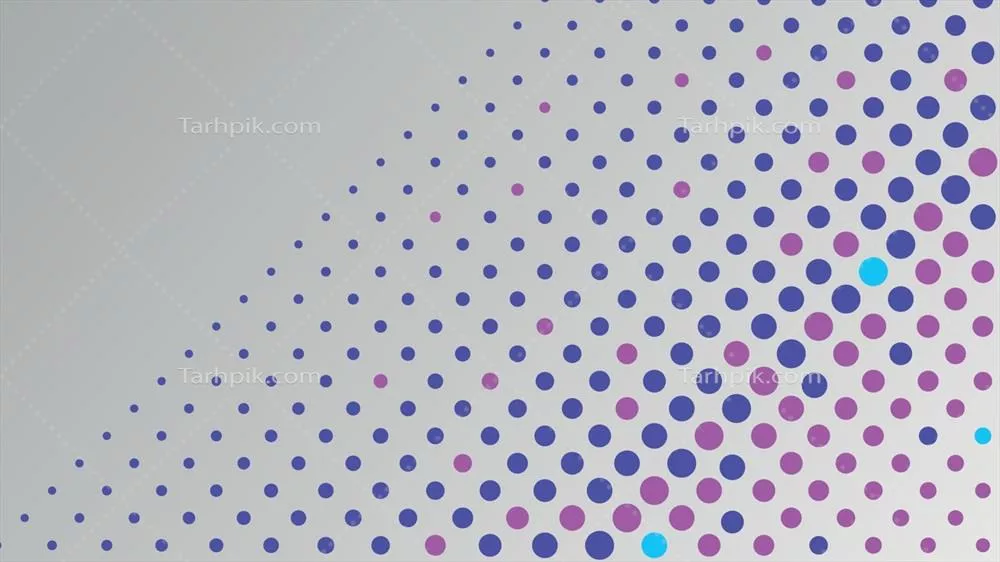 وکتور الگوهای بنر با نقاط مدرن و گرادیانت - طراحی جذاب و شیک