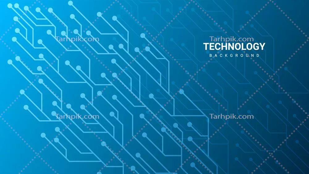 وکتور پسزمینهی انتزاعی فناوری با خطوط و نقاط به روز شده