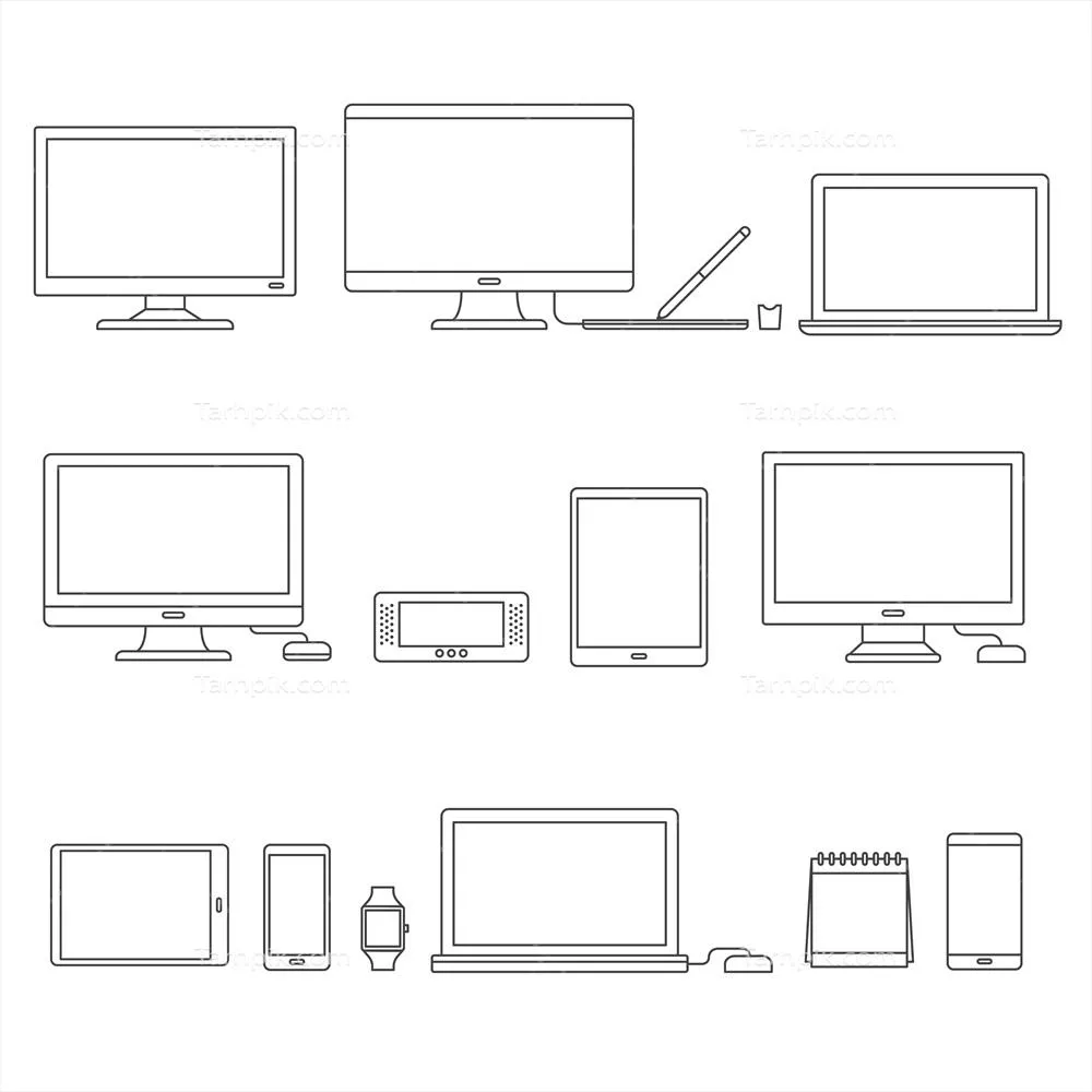 وکتور امکانات و فناوری‌های پیشرفته در طراحی دستگاه‌ها و تجهیزات الکترونیکی