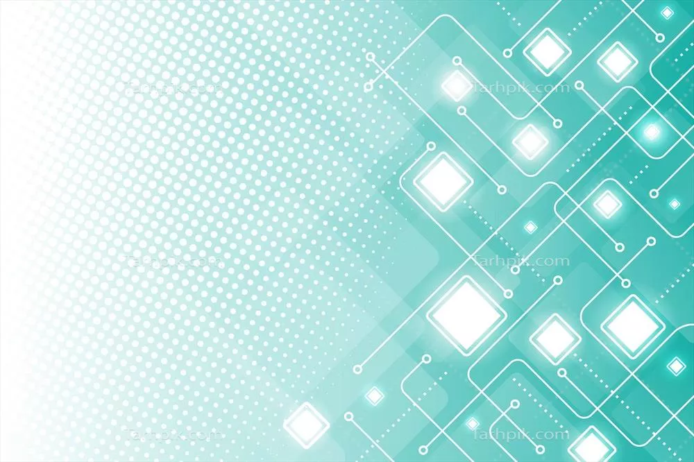 وکتور پسزمینه مدرن تکنولوژی با سبک هافتون برای طراحیهای خلاقانه و جذاب