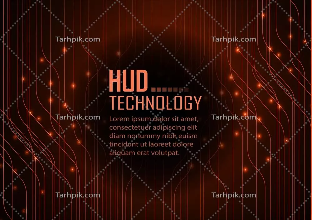 وکتور زمینه مفهومی فناوری آینده و سایبر با مدارهای الکترونیکی