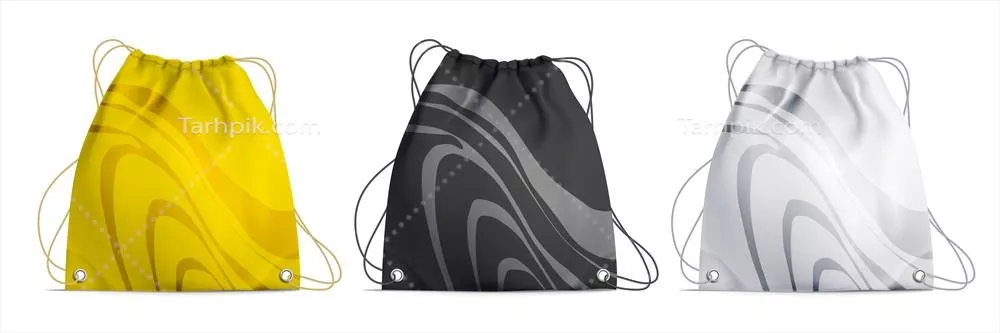 وکتور تصاویر بگ‌های کشی با سه رنگ واقعی و چاپ بر روی پس‌زمینه سفید