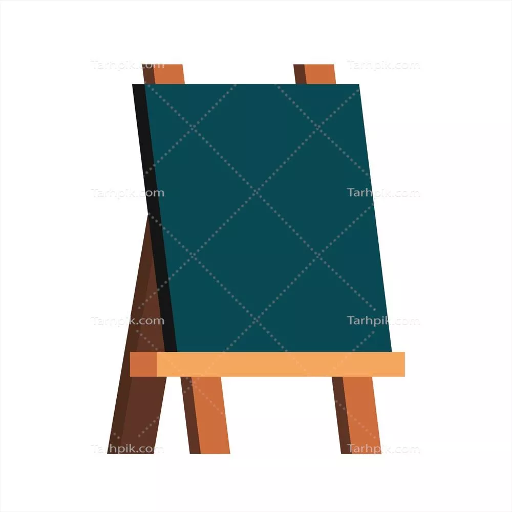 تابلوی ویژه تخته سیاه با پایه ساندویچی و طراحی وکتور