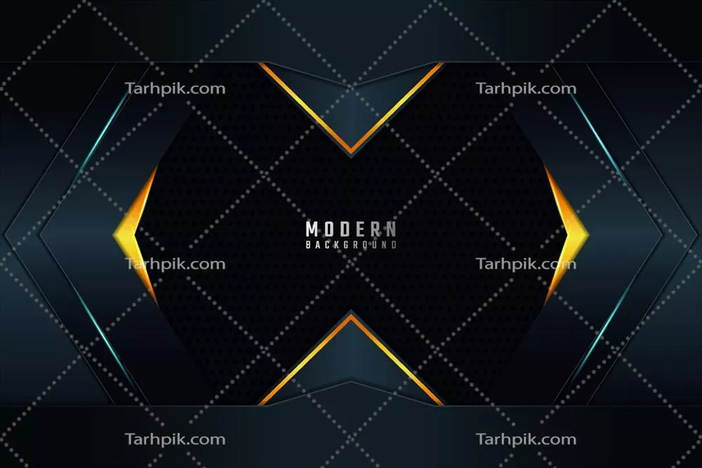 تصویر وکتوری انتزاعی مدرن با فناوری فلزی و بافت های شگفت انگیز