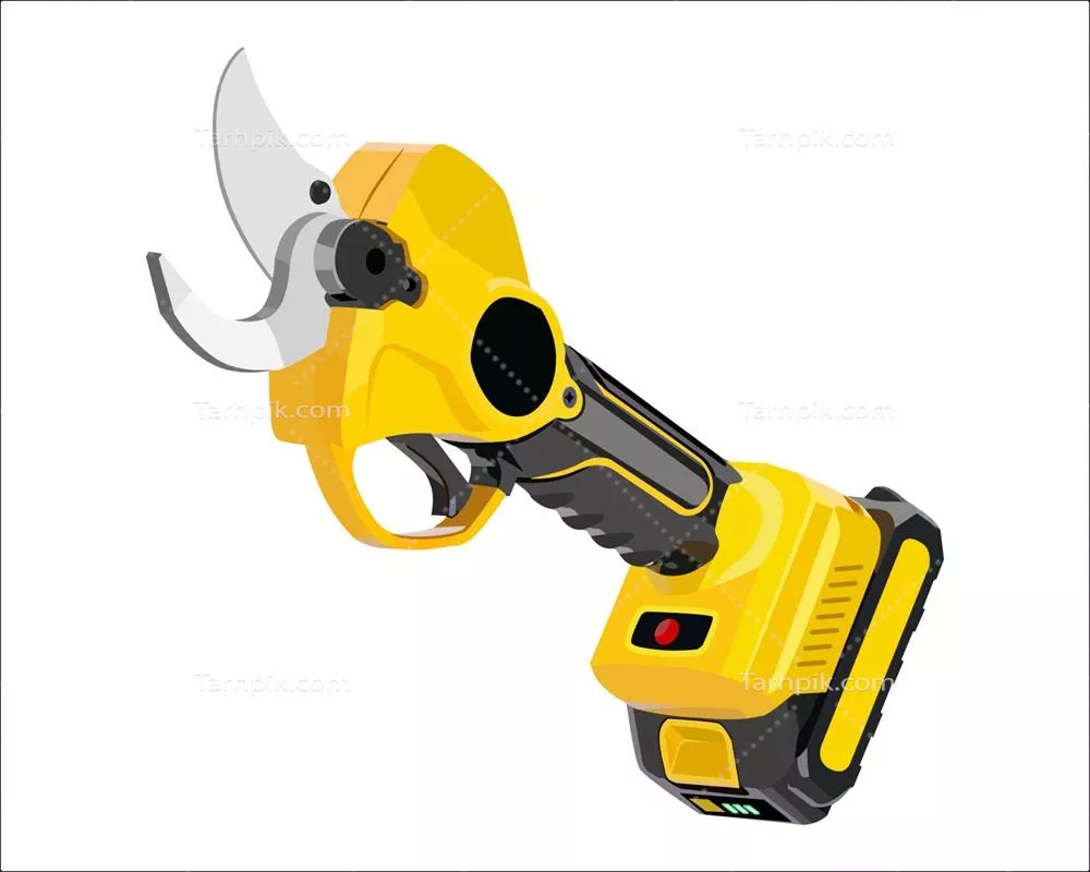 تصویر وکتور از قیچی هرس: ابزاری چندکاره و کاربردی در باغبانی