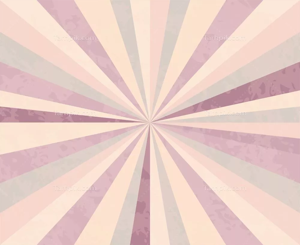 وکتور پسزمینه زیبا و وینتج با پرتوهای نور، طراحی انتزاعی و نوستالژیک