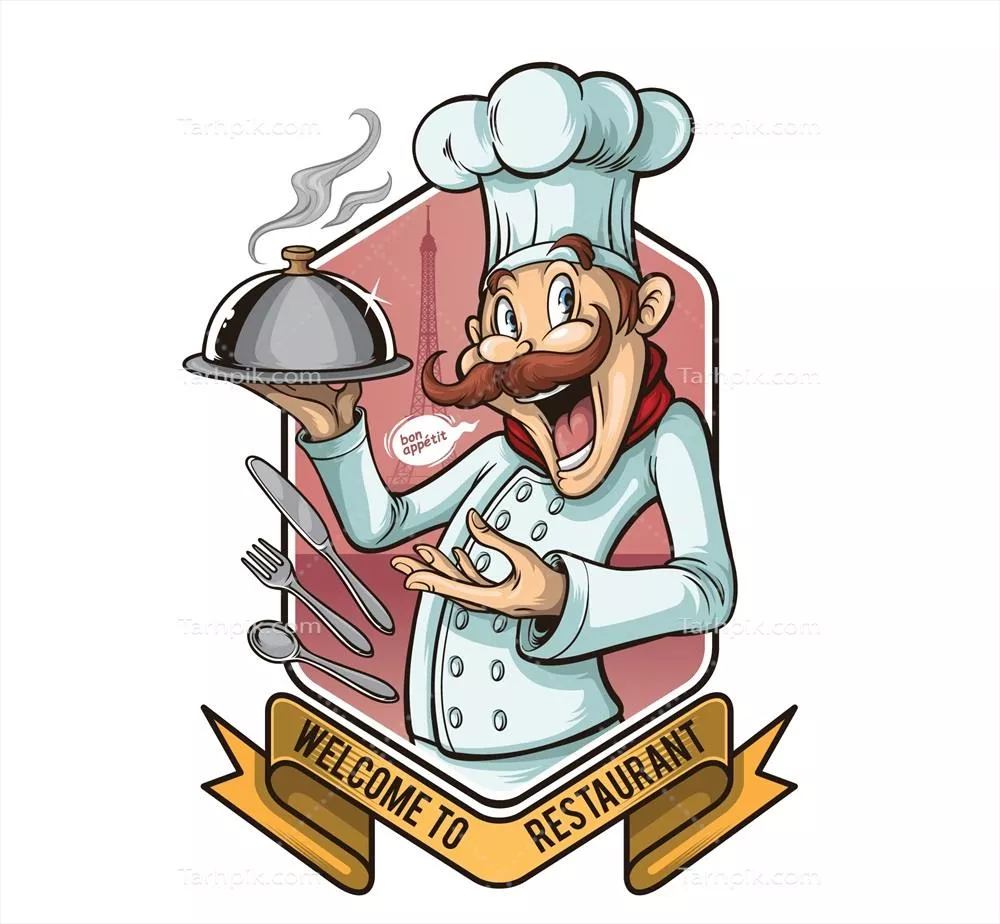 تصویر سازی کلاسیک وکتور از دستورهای آشپزی با سبکی سنتی و نوستالژیک