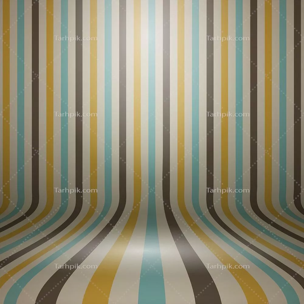 وکتور پس‌زمینه با نمایش منحنی به سبک وینتیج با طراحی خاص و منحصر به فرد