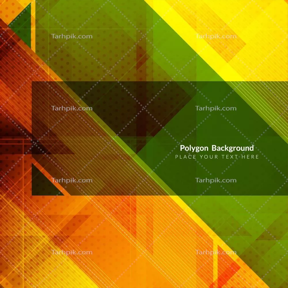 پس‌زمینه وکتور هندسی با رنگ‌های گرم و جذاب