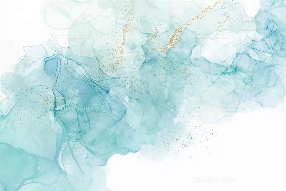 پسزمینه وکتور رنگآب و مرکب الکلی با طراحی زیبا و مدرن