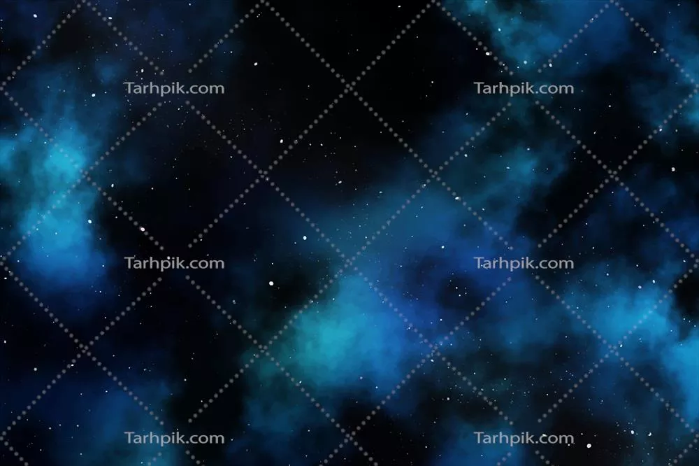 پس‌زمینه کهکشان آبرنگی و وکتور (دو نگاره)