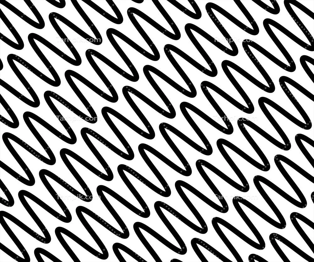 وکتور الگوی انتزاعی خطوط موجی و زیگزاگ با طراحی مدرن و زیبا