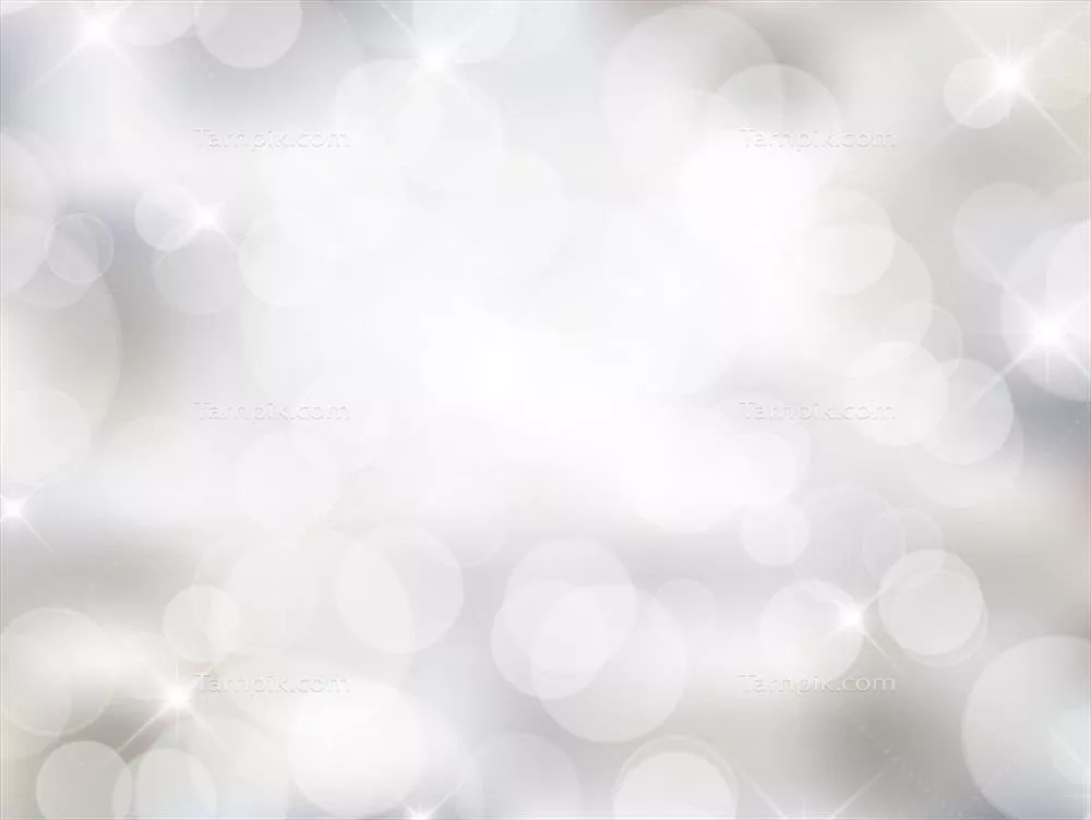 بک گراند سفید با افکت بوکه روشن - استایل وکتور