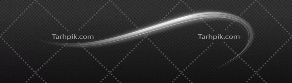 پسزمینه وکتوری با اثر خطوط درخشان و سفید تابنده و نورانی