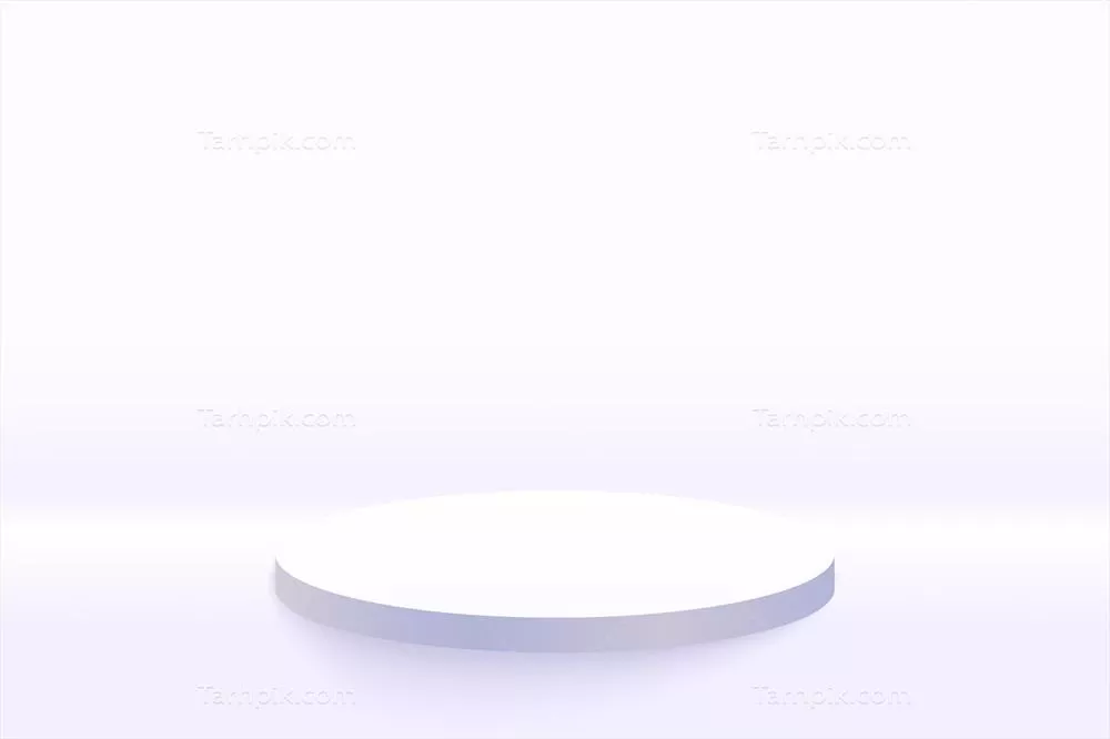 پس‌زمینه وکتور نمایش پودیوم سفید و خاکستری برای طراحی‌های دیجیتال