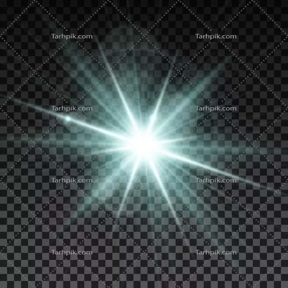 بک گراند افکت نور سفید با نور فلش و طراحی وکتور
