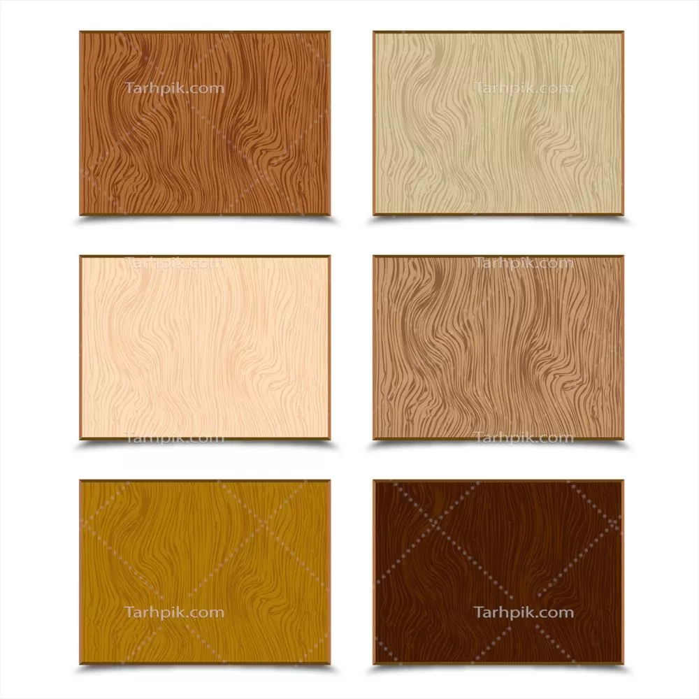 پکیج بافت های چوبی وکتور برای طراحی های خلاقانه و حرفه ای
