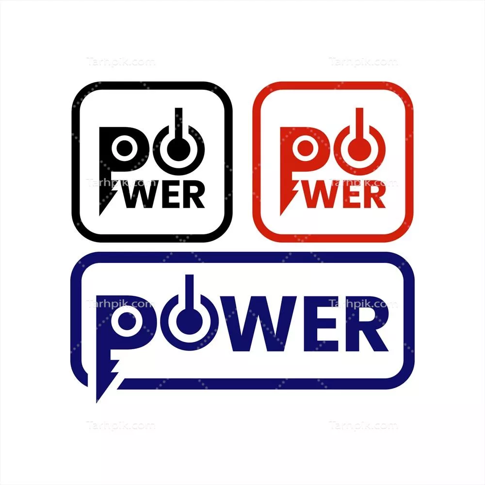 وکتور لوگوی کلمهای ساده، منحصر به فرد و مدرن برای برندها