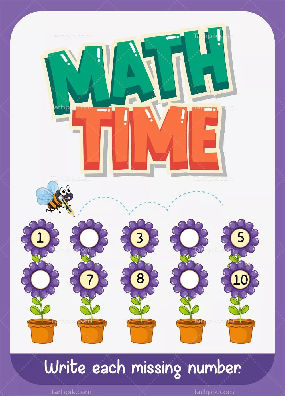 وکتور طراحی الگوی کاربرگ ریاضی با شمارههای ناقص و بردارها