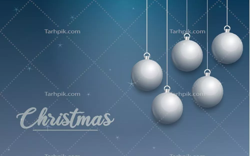 پس‌زمینه وکتوری کریسمس با طرح‌های جذاب و رنگارنگ