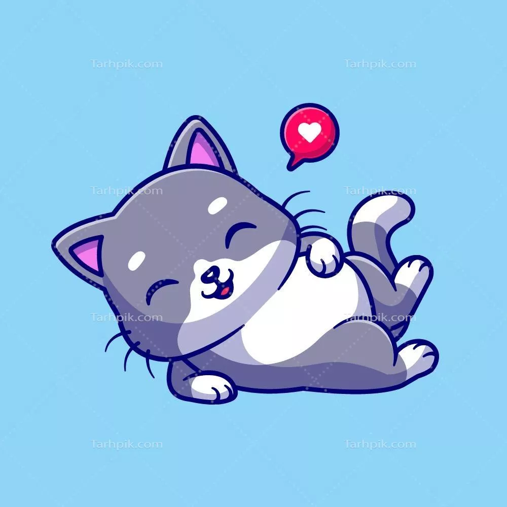 وکتور کتابچه vectores از گربه‌های جالب و دوست‌داشتنی با طراحی‌های زیبا