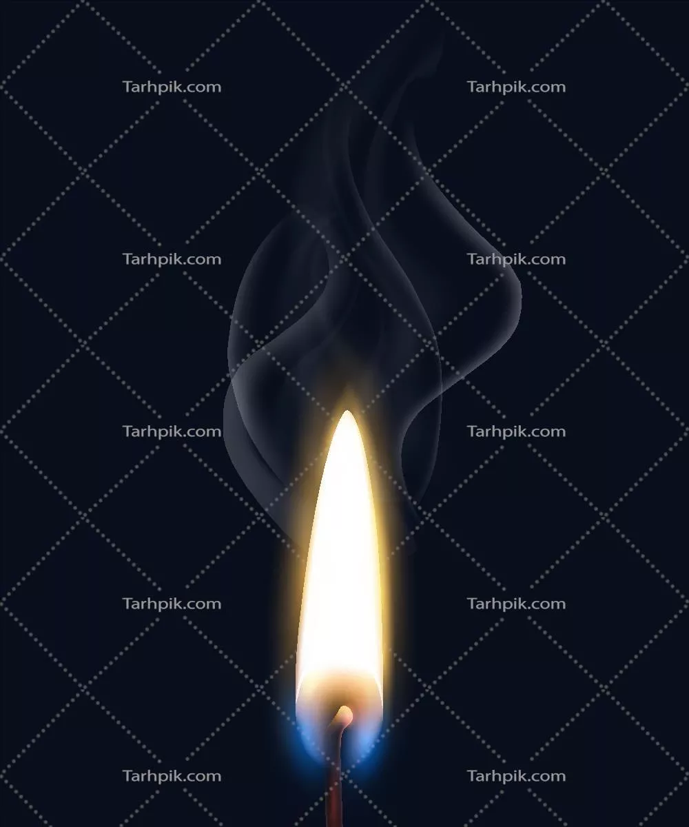 وکتور شعلۀ آتش: طراحی گرافیکی با جزئیات شعله و آتش