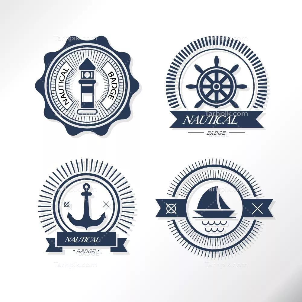 برچسب های سالار تخت با طراحی مسطح و وکتوری برای استفاده خلاقانه