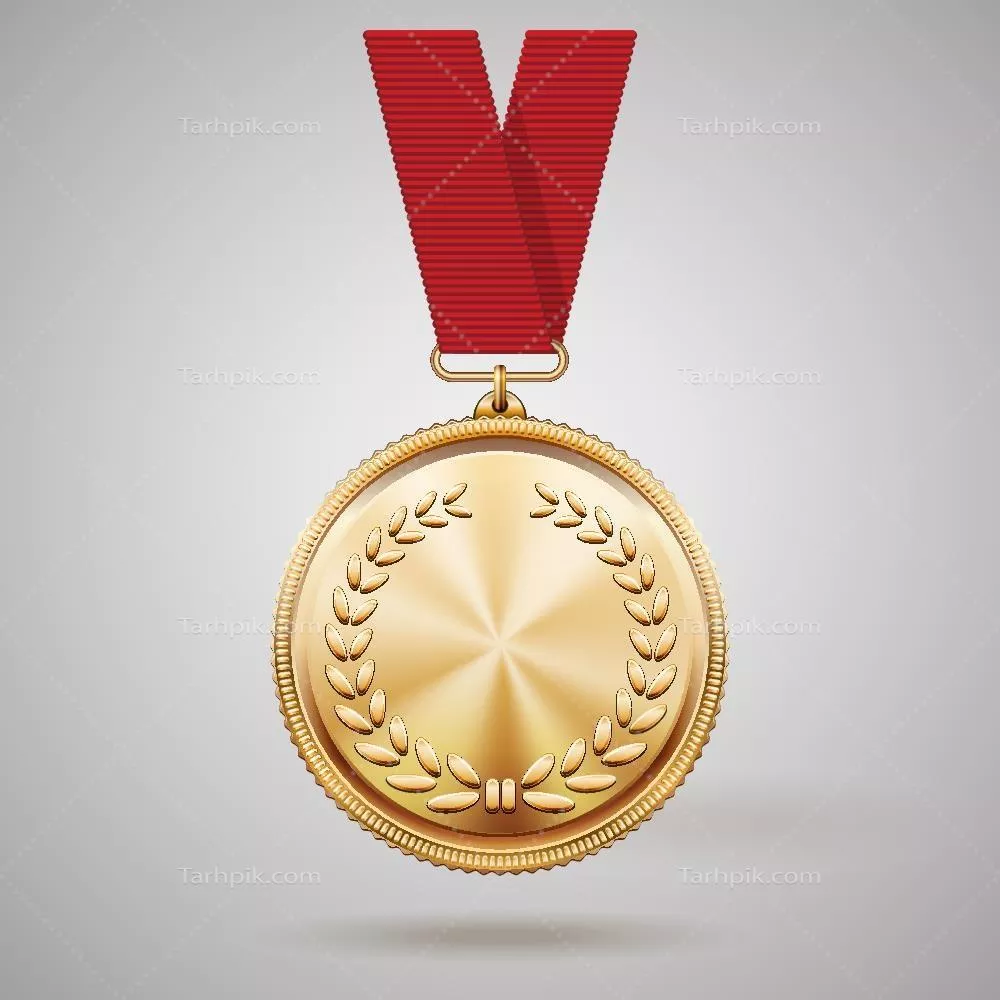 مدل وکتوری طلایی با طراحی ویژه و جذاب برای استفاده در پروژهها