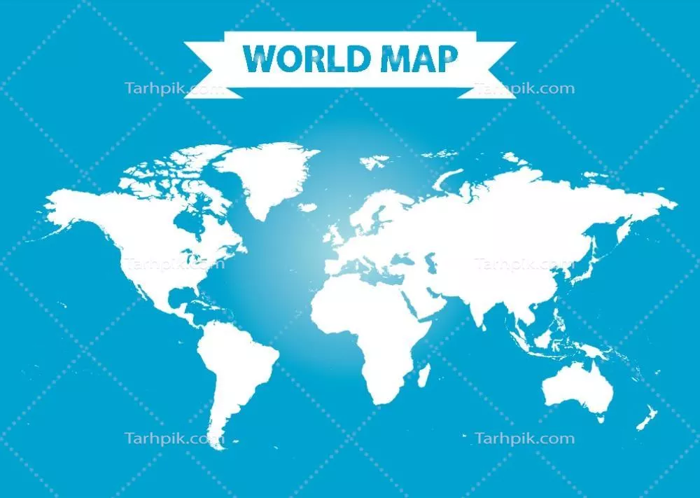 وکتور نقشه جهانی کاربردی و مفید: اکتشافات و استفادههای جذاب